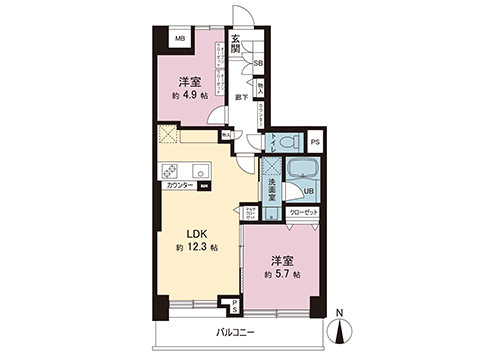 中古マンション 大田区大森西２丁目 京急本線平和島駅 6,999万円