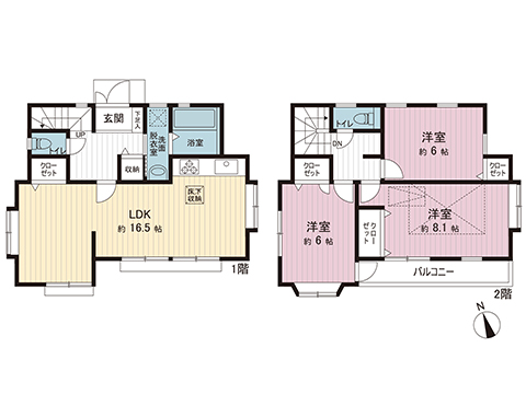 中古戸建 多摩市連光寺６丁目 小田急多摩線はるひ野駅 2,999万円