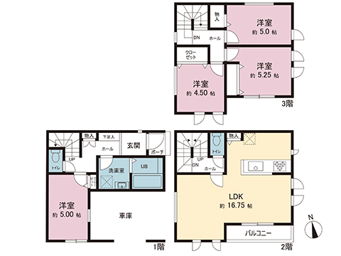 新築戸建 横浜市栄区桂町 JR根岸線本郷台駅 4,980万円