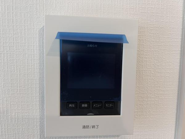 町田市南成瀬6丁目15番 TVモニター付きインターフォン