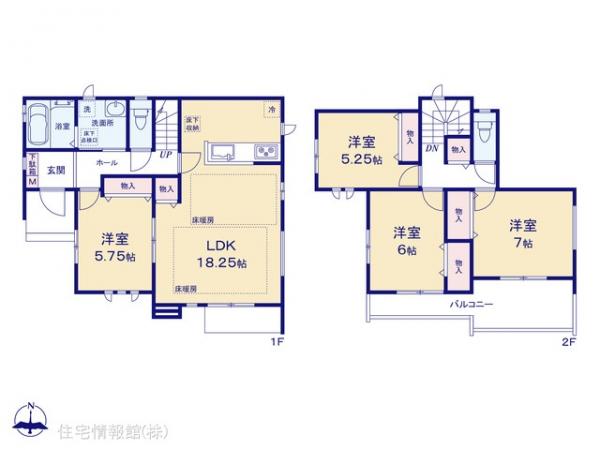 新築戸建 東京都町田市南成瀬６丁目15-18 JR横浜線成瀬駅 7,990万円