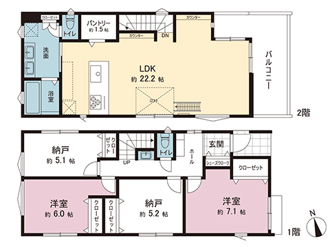 新築戸建 横浜市泉区岡津町 JR東海道本線(東京〜熱海)戸塚駅 4,980万円