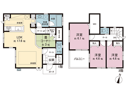 中古戸建 座間市入谷東４丁目 小田急線座間駅 3,980万円