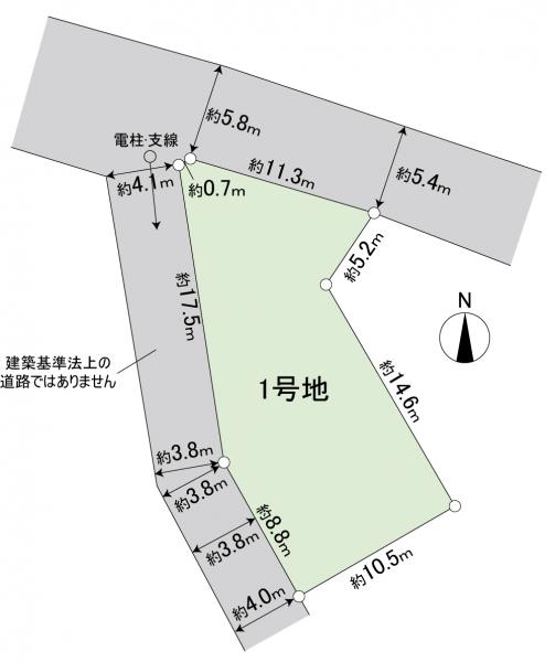 土地 宇都宮市鶴田町 JR日光線鶴田駅 1,640万円