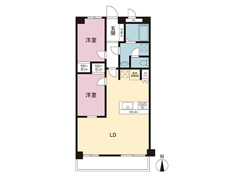 中古マンション 座間市入谷東２丁目 小田急線座間駅 1,680万円