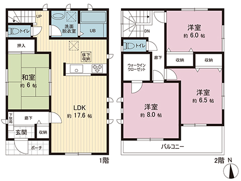 中古戸建 川口市大字木曽呂 JR武蔵野線東浦和駅 3,099万円