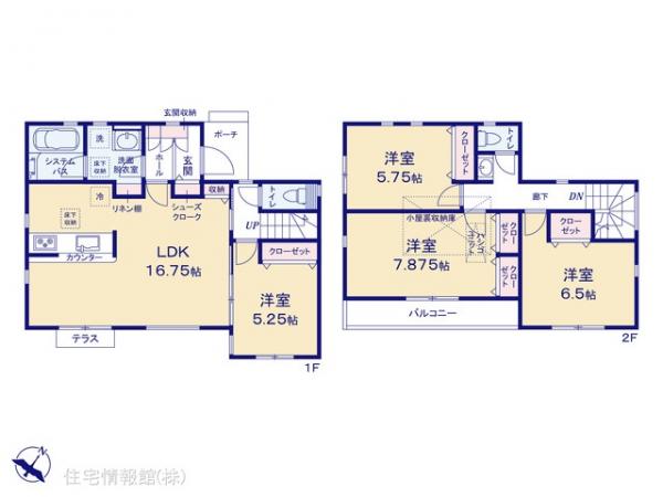 新築戸建 神奈川県横浜市戸塚区深谷町1528-6 横浜市営地下鉄ブルーライン下飯田駅 4,580万円