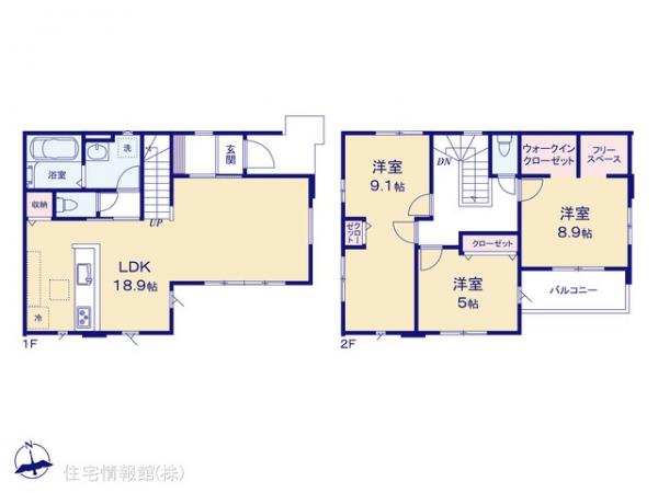 新築戸建 千葉県船橋市夏見２丁目23-22 JR総武本線船橋駅 5,698万円