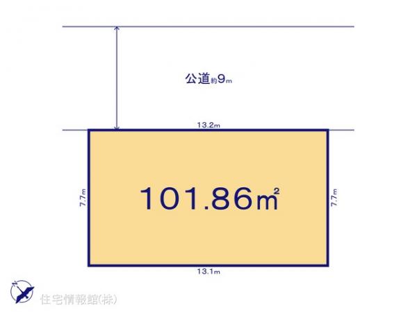 土地 千葉県千葉市美浜区磯辺１丁目15-214 JR京葉線検見川浜駅 3,600万円