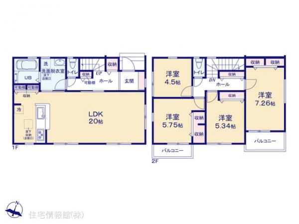 新築戸建 神奈川県藤沢市石川６丁目13-25 小田急江ノ島線湘南台駅 4,380万円