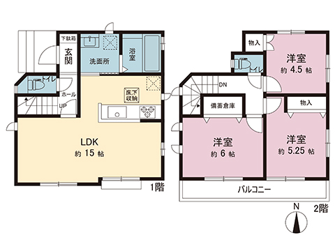 新築戸建 横須賀市岩戸４丁目 京急久里浜線北久里浜駅 3,190万円