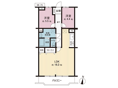 中古マンション 平塚市大原 JR東海道本線(東京〜熱海)平塚駅 1,750万円