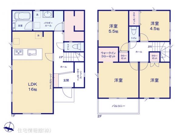 新築戸建 神奈川県愛甲郡愛川町中津1833-6 小田急線本厚木駅 3,080万円