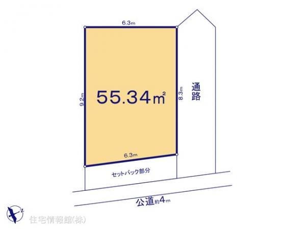 土地 千葉県船橋市前原東５丁目41-26 京成松戸線前原駅 1,730万円