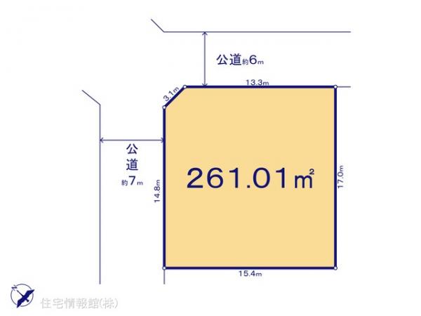 土地 千葉県市原市青葉台３丁目13-1 JR内房線姉ヶ崎駅 1,350万円