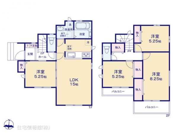 新築戸建 埼玉県新座市石神４丁目6 西武池袋線東久留米駅 4,490万円