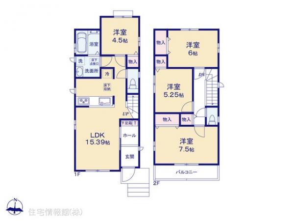 新築戸建 埼玉県新座市石神４丁目6 西武池袋線東久留米駅 4,190万円