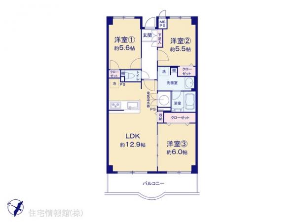 中古マンション 神奈川県座間市広野台１丁目24-1 小田急線相武台前駅 2,290万円