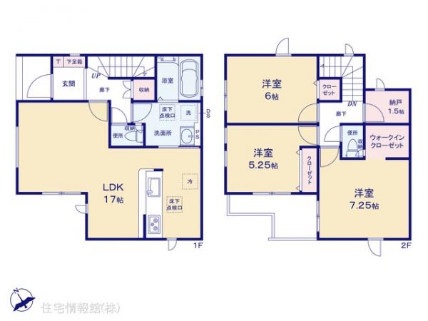 新築戸建 埼玉県上尾市大字上1124-1 JR高崎線桶川駅 3,199万円