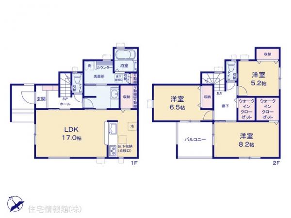 新築戸建 埼玉県春日部市豊野町１丁目3-16 東武伊勢崎線春日部駅 3,180万円