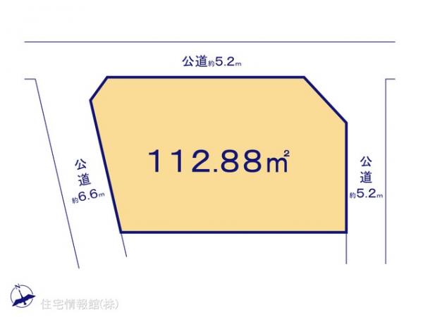土地 埼玉県川越市小仙波町２丁目45-18 西武新宿線本川越駅 2,480万円
