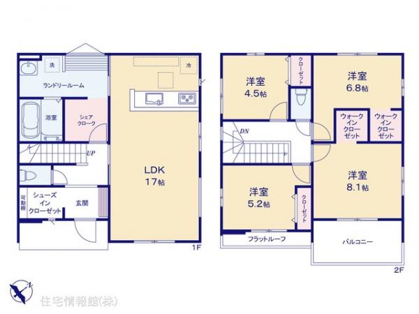 新築戸建 埼玉県さいたま市岩槻区大字岩槻6694-5 東武野田線岩槻駅 4,299万円