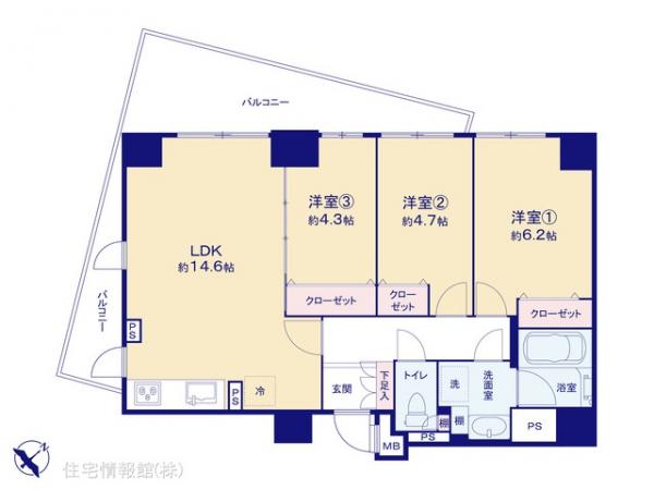 中古マンション 千葉県松戸市根本416-1 JR常磐線（上野〜取手）松戸駅 4,090万円