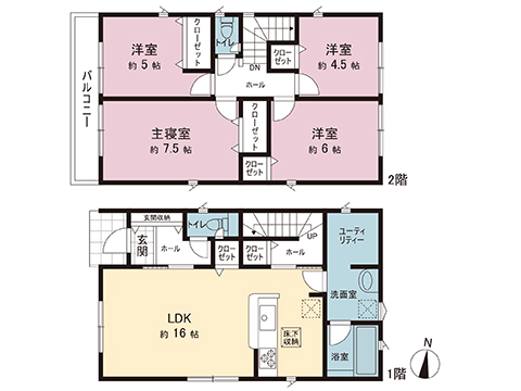 新築戸建 中郡大磯町国府本郷 JR東海道本線(東京〜熱海)大磯駅 2,480万円