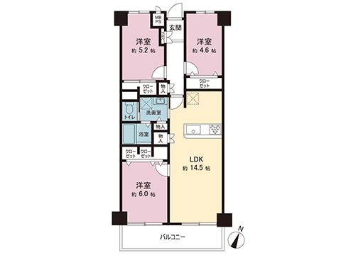中古マンション 八王子市初沢町 JR中央線高尾駅 3,499万円
