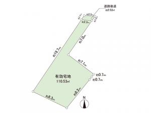 土地 宇都宮市清住３丁目3008-2 東武宇都宮線東武宇都宮駅 4000000