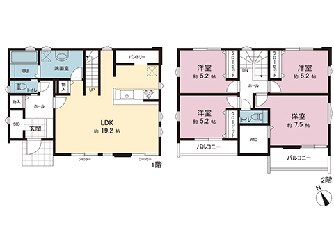 新築戸建 川崎市麻生区王禅寺東６丁目 小田急線柿生駅 4,599万円