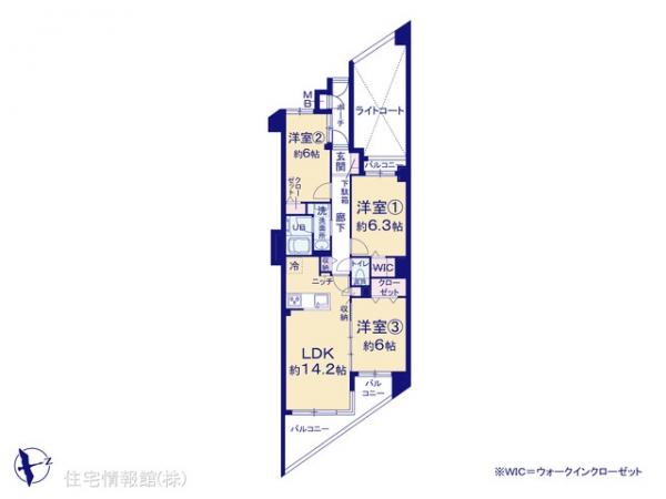 中古マンション 神奈川県川崎市麻生区高石４丁目11-14 小田急線百合ヶ丘駅 3,680万円