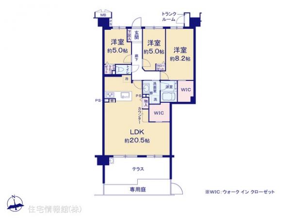 中古マンション 東京都国分寺市東恋ヶ窪３丁目23-1 JR中央線西国分寺駅 6,899万円