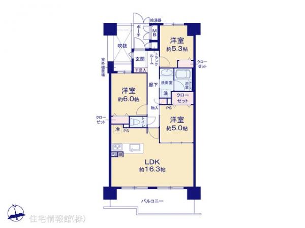 中古マンション 東京都八王子市旭町4-25 JR横浜線八王子駅 5,499万円