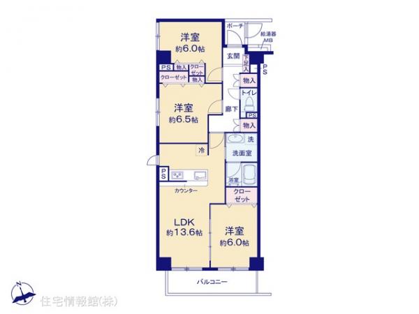 中古マンション 神奈川県横浜市西区赤門町２丁目21-3 京急本線黄金町駅 4,999万円