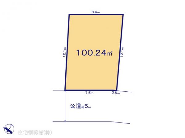 土地 神奈川県相模原市中央区上溝３丁目3713-1 JR相模線上溝駅 2,100万円