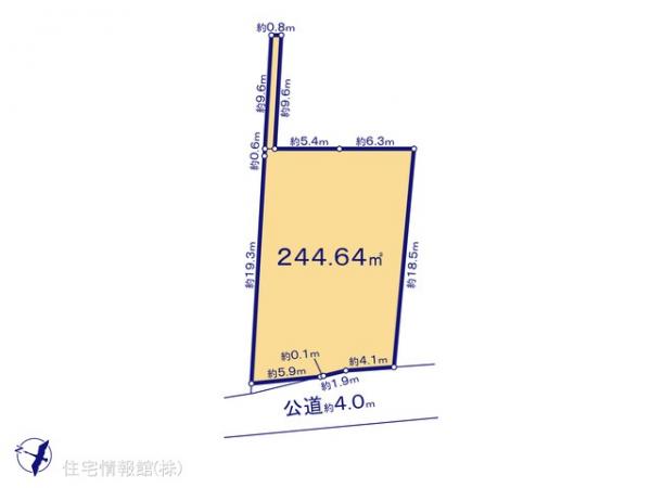土地 神奈川県川崎市中原区小杉御殿町２丁目81-4 JR横須賀線武蔵小杉駅 2億4,500万円