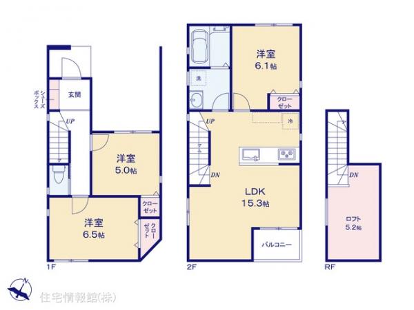 新築戸建 神奈川県横浜市都筑区川和町2297-5 横浜市営地下鉄グリーンライン川和町駅 4,180万円