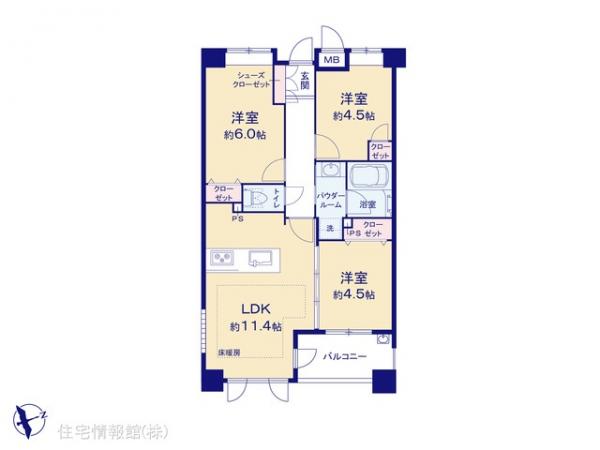 中古マンション 神奈川県横浜市磯子区洋光台４丁目32-13 JR京浜東北線洋光台駅 3,380万円