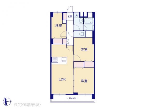 中古マンション 千葉県船橋市海神町南１丁目719-1 JR中央・総武線西船橋駅 2,490万円