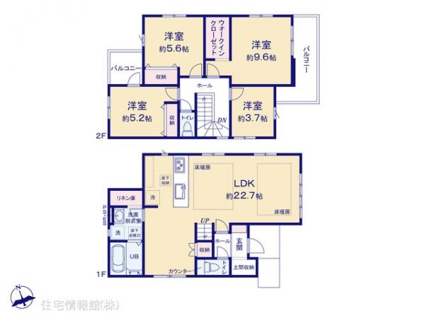 新築戸建 埼玉県朝霞市根岸台２丁目1123-8 東武東上線朝霞駅 6,199万円