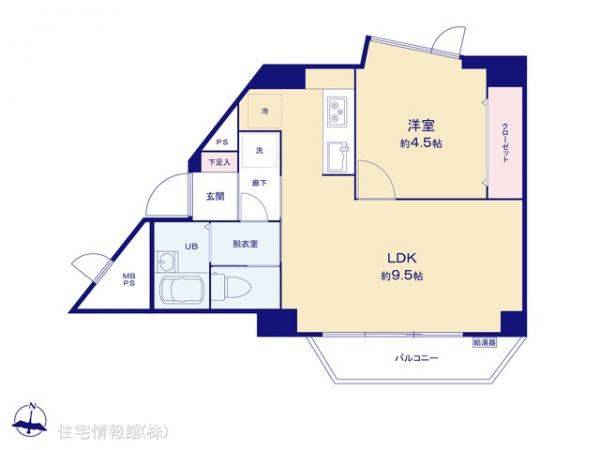 中古マンション 神奈川県川崎市多摩区枡形３丁目5-19 小田急線向ヶ丘遊園駅 1,780万円
