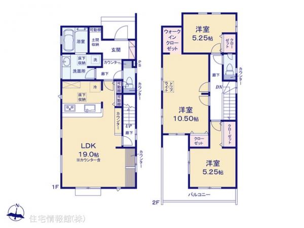 新築戸建 埼玉県川越市仙波町３丁目11-1 JR川越線川越駅 5,898万円