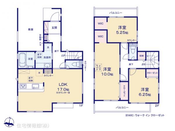 新築戸建 埼玉県川越市仙波町３丁目11-1 JR川越線川越駅 5,598万円