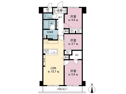 中古マンション 大田区東矢口３丁目 東急池上線蓮沼駅 5,999万円