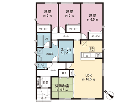 新築戸建 蓮田市大字黒浜 JR東北本線 (宇都宮線）蓮田駅 3,790万円