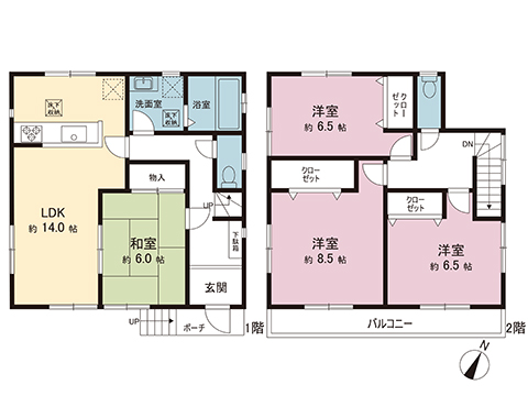中古戸建 川口市大字安行領家 埼玉高速鉄道戸塚安行駅 2,700万円