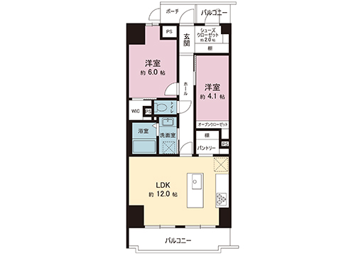 中古マンション 川越市南大塚２丁目 西武新宿線南大塚駅 2,580万円