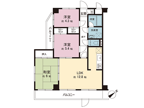 中古マンション 横浜市都筑区牛久保町 東急田園都市線たまプラーザ駅 2,199万円