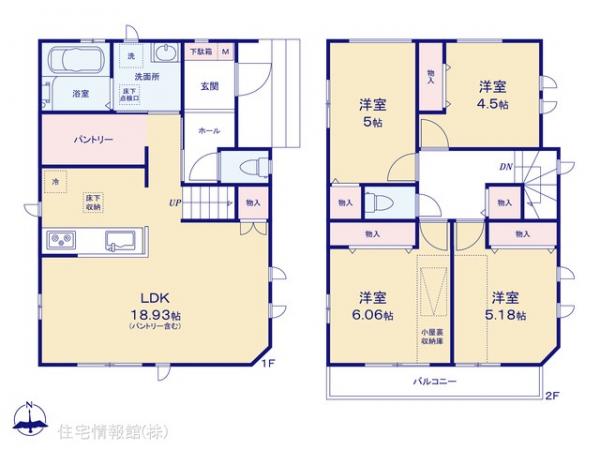 新築戸建 埼玉県川口市上青木２丁目43-26 埼玉高速鉄道鳩ケ谷駅 4,590万円
